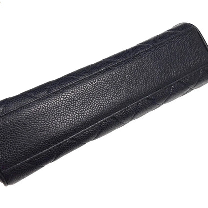 Chanel 1994-1996 Navy Caviar Camera Bag Medium