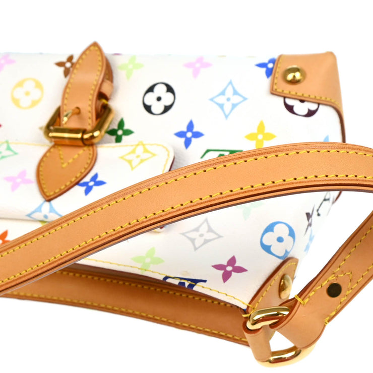 Louis Vuitton 2006 White Monogram Multicolor Eliza Handbag M40098