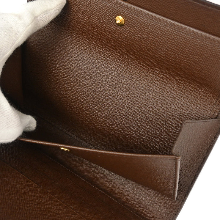 Louis Vuitton 2005 Damier Portefeuille International Wallet N61217