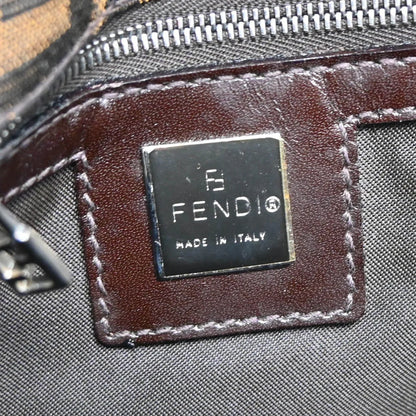 Fendi 1990-2000s Brown Zucca Handbag