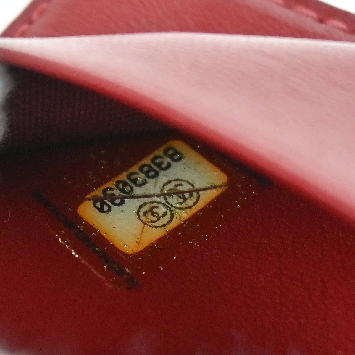 CHANEL6plusケース Chanel 2003-2004 Red Calfskin Wild Stitch Six Hook Key Case