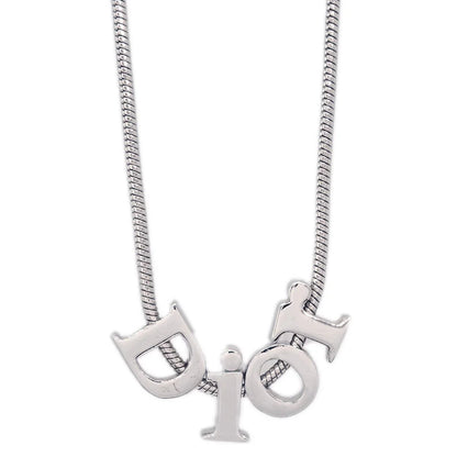 Christian Dior Necklace Silver