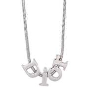Christian Dior Necklace Silver