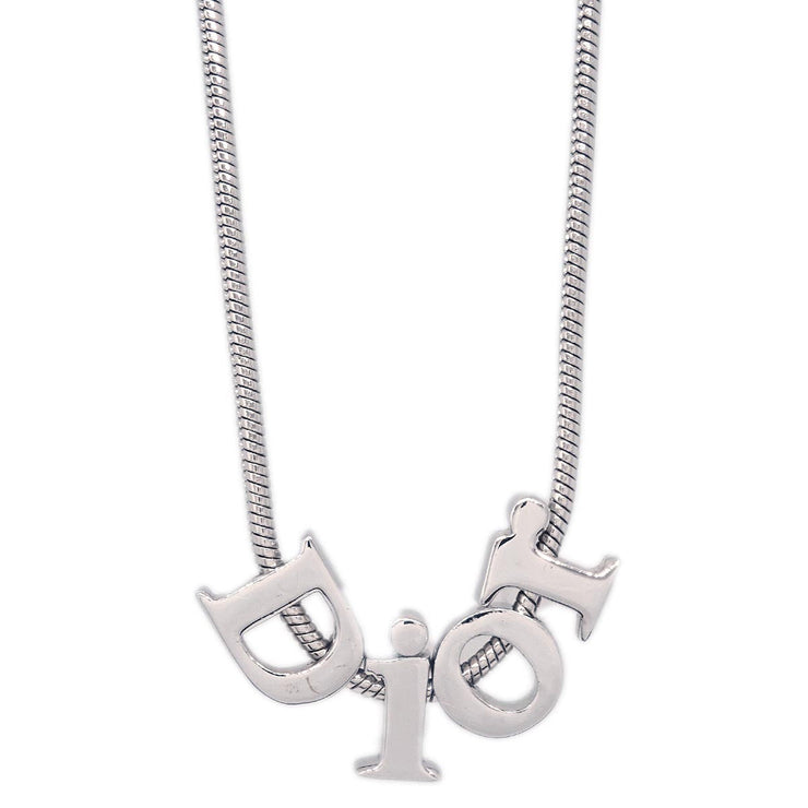 Christian Dior Necklace Silver