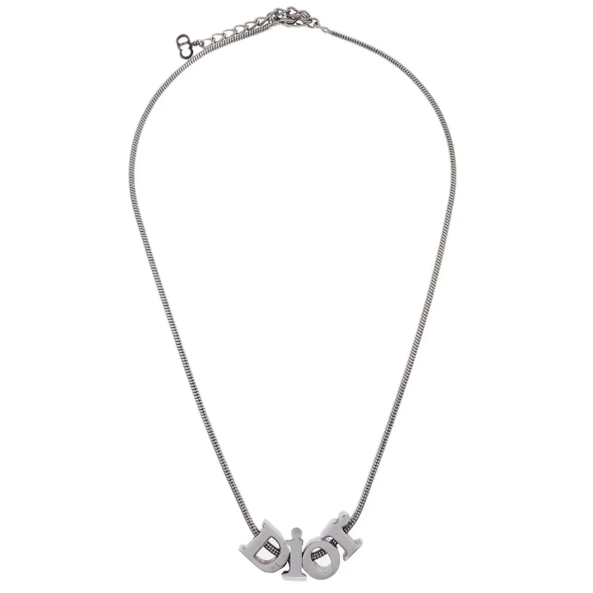 Christian Dior Necklace Silver