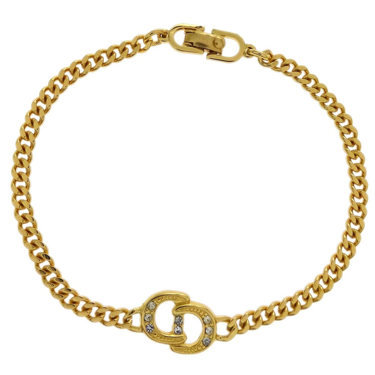 Christian Dior Bracelet Gold Rhinestone – AMORE Vintage Tokyo