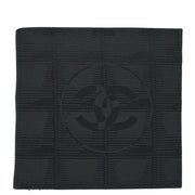 Chanel 2000-2001 Black Nylon Travel Line Bifold Wallet
