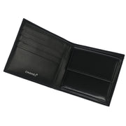 Chanel 2000-2001 Black Nylon Travel Line Bifold Wallet