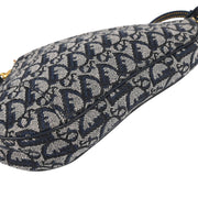 Christian Dior Navy Trotter Saddle Handbag