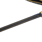 Christian Dior Navy Trotter Saddle Handbag