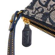 Christian Dior Navy Trotter Saddle Handbag