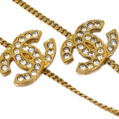 Chanel CC Chain Bracelet Gold Rhinestone 4022/1982