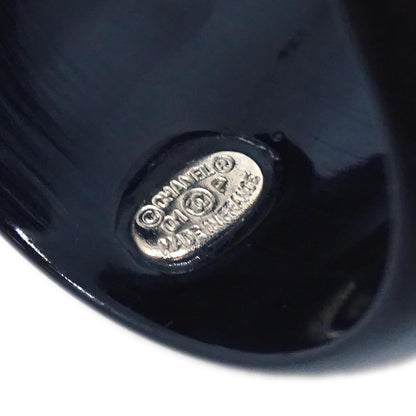 Chanel Ring Black Acrylic #53 #13 01P