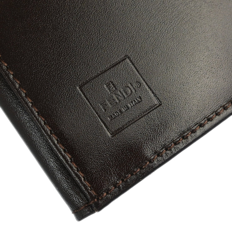 Fendi Brown Zucca Wallet Purse