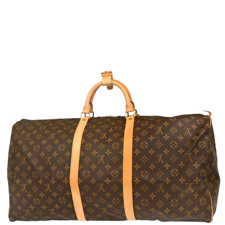 Louis Vuitton 1996 Monogram Keepall 60 Duffle Handbag M41422