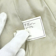Chanel Double Breasted Jacket Brown