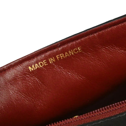Chanel 1991-1994 Black Lambskin Single Flap Shoulder Bag