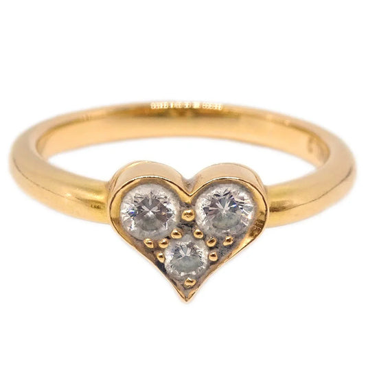 Tiffany & Co. Sentimental Heart Ring AU750 Diamond #46 #6