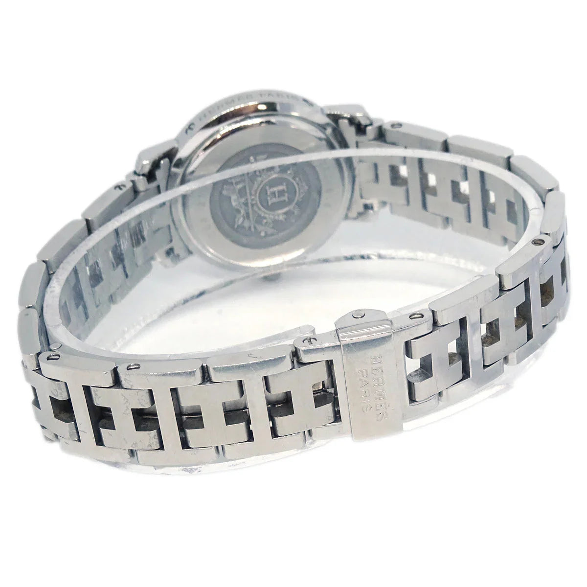 Hermes CL4.210 Clipper Quartz Watch SS