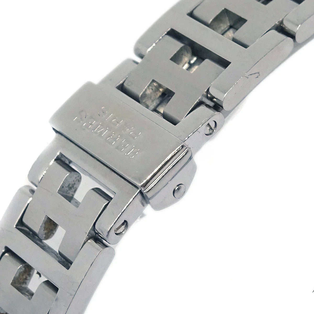 Hermes CL4.210 Clipper Quartz Watch SS