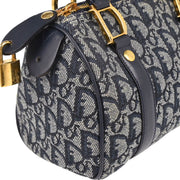 Christian Dior 2001 Navy Trotter Handbag