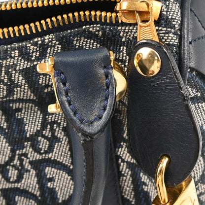 Christian Dior 2001 Navy Trotter Handbag