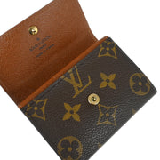 Louis Vuitton Monogram Porte Monnaie Plat Coin Case Wallet M61930