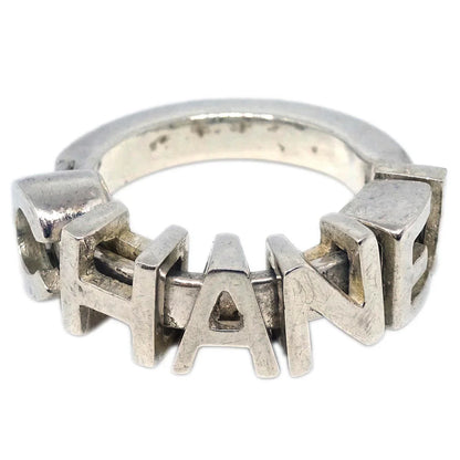 Chanel Ring Silver #50 #10 01P