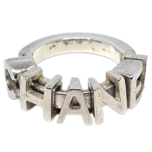Chanel Ring Silver #50 #10 01P