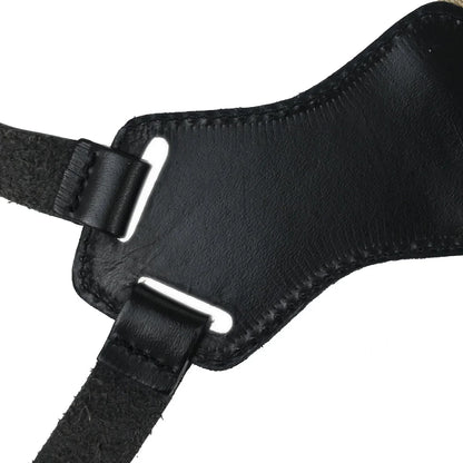 Chanel Suspenders Beige Small Good