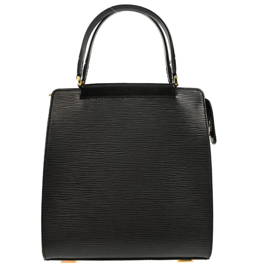 Louis Vuitton 2005 Black Epi Figari PM Handbag M52012