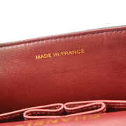 Chanel 1997-1999 Black Lambskin Small Classic Double Flap Shoulder Bag