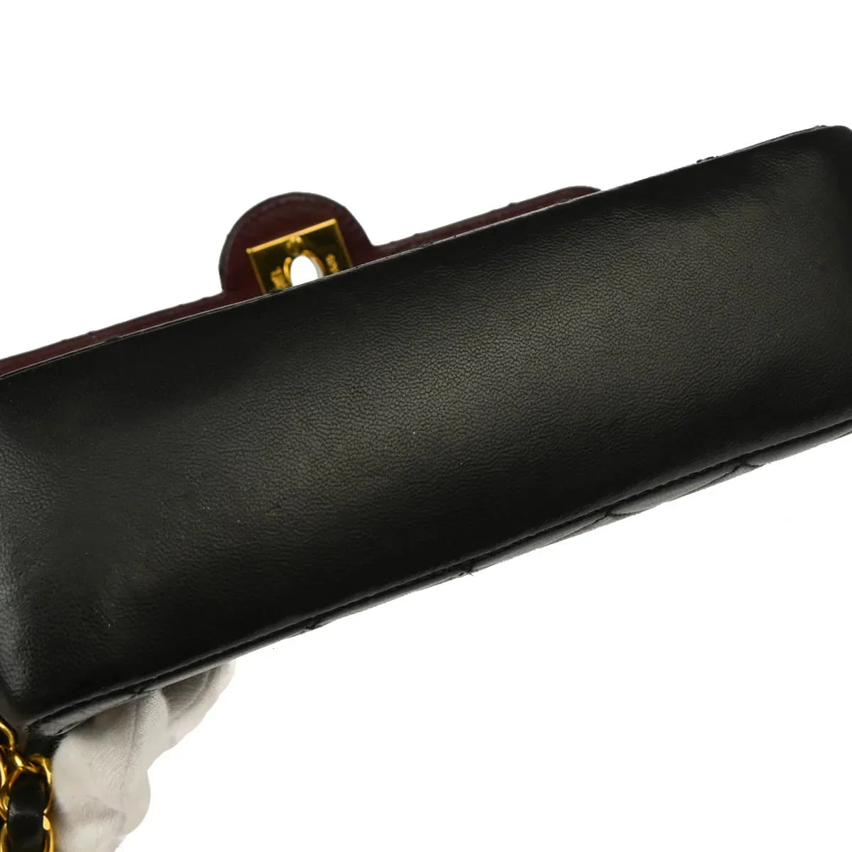 Chanel 1994-1996 Black Lambskin Paris Limited Edition Shoulder Bag