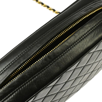 Chanel 1994-1996 Black Lambskin Camera Bag Small