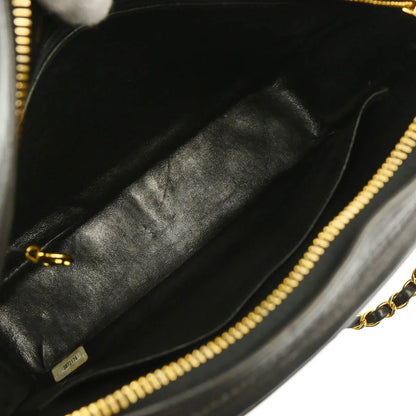 Chanel 1994-1996 Black Lambskin Camera Bag Small