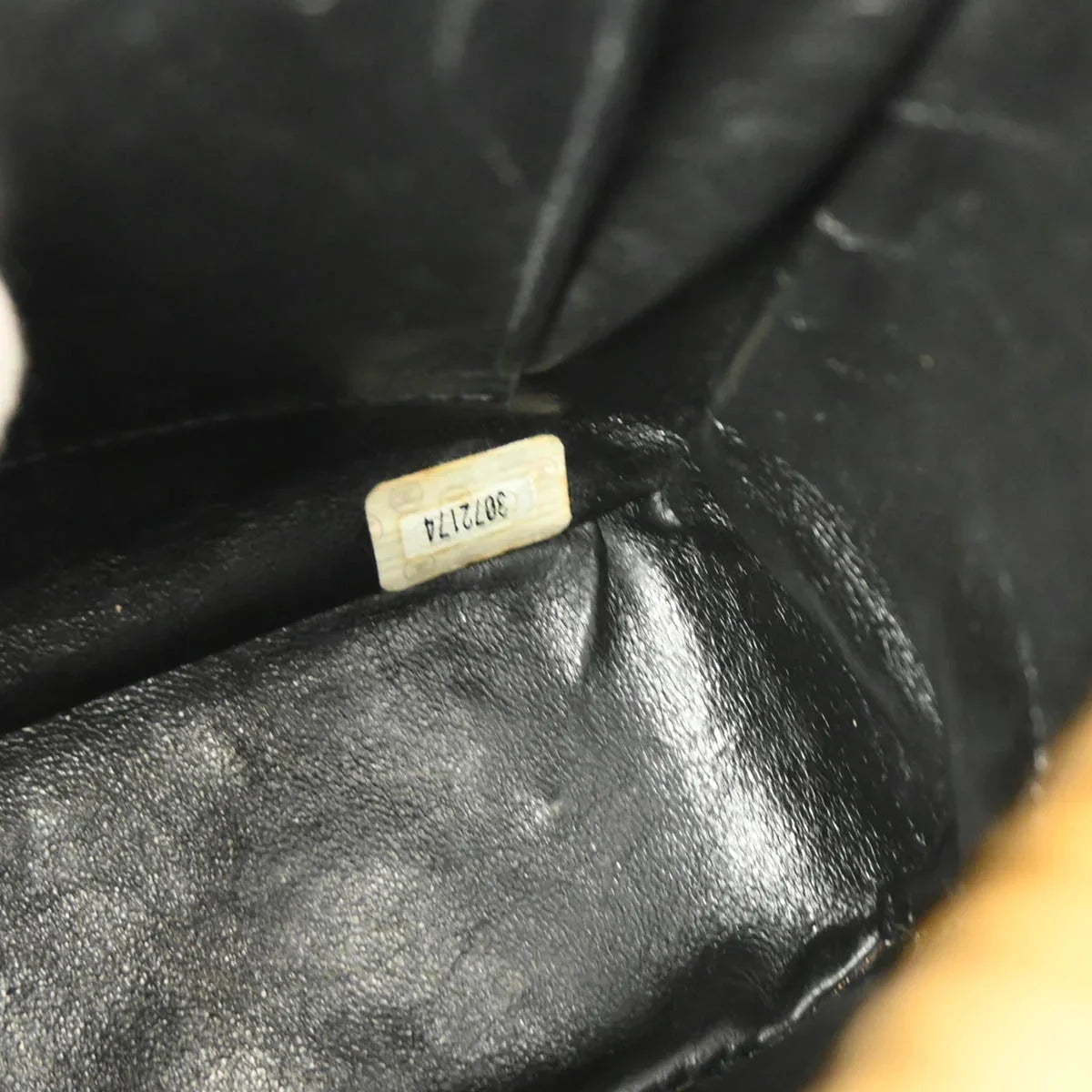 Chanel 1994-1996 Black Lambskin Camera Bag Small