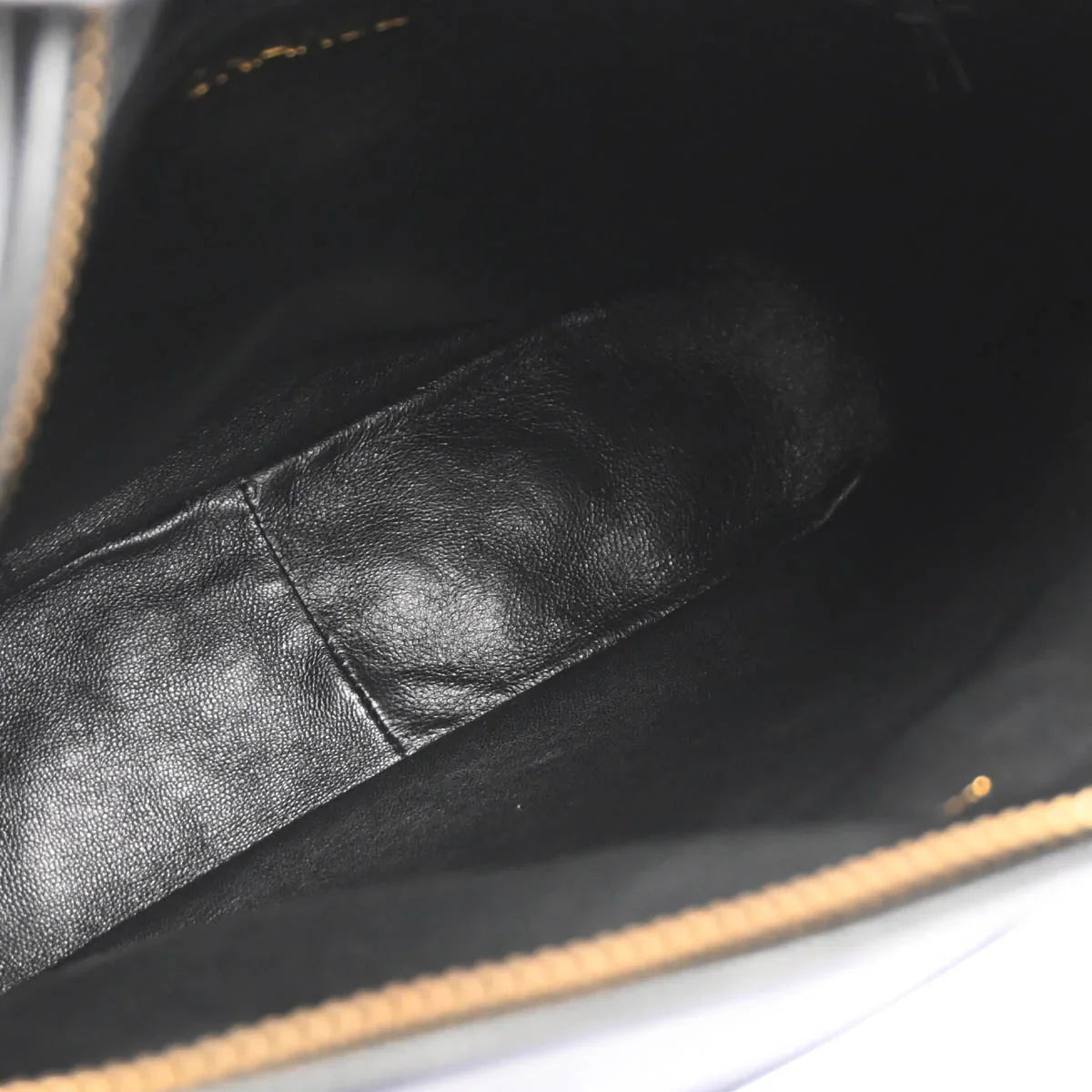 Chanel 1989-1991 Black Lambskin Camera Bag Large