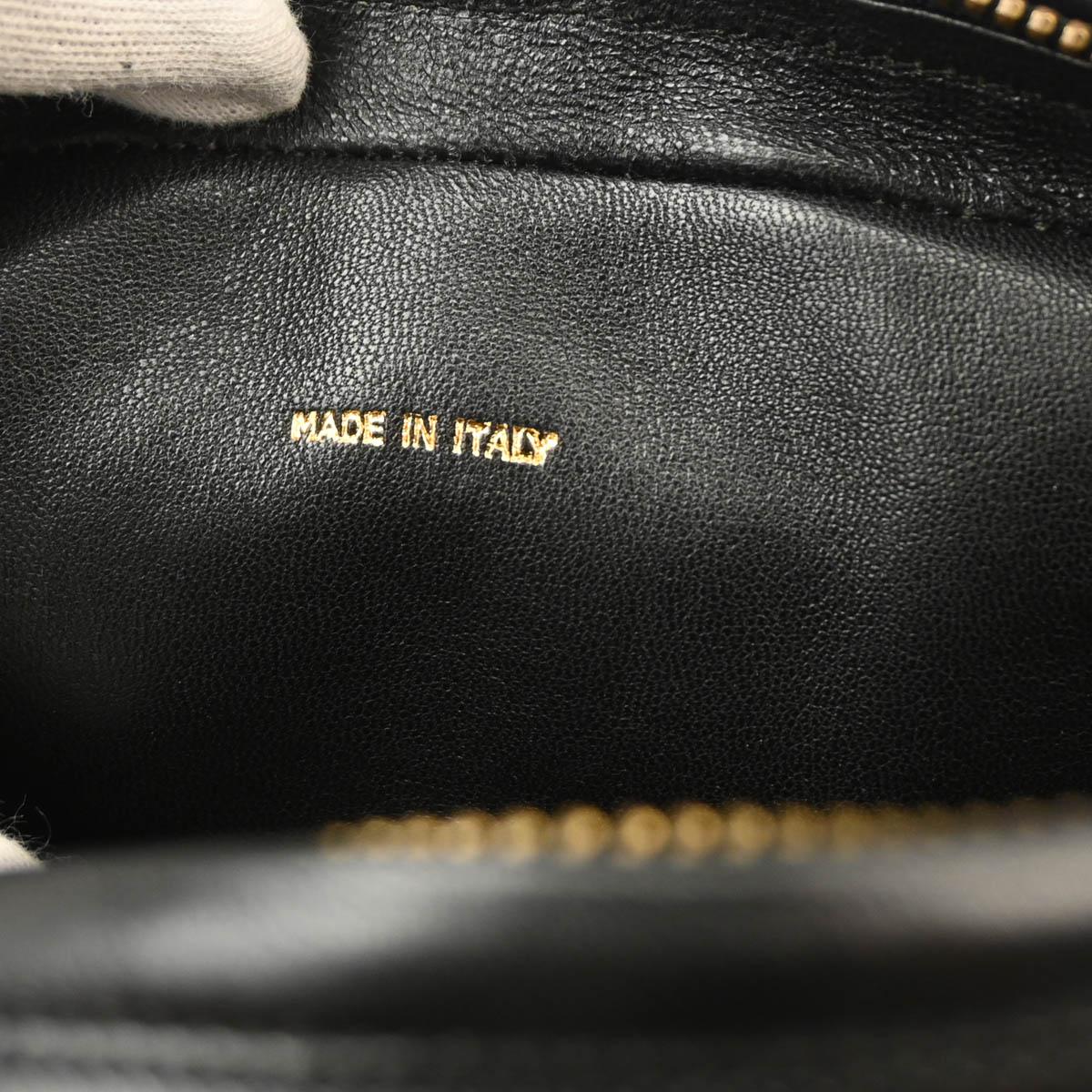 Chanel 1989-1991 Black Lambskin Camera Bag Large