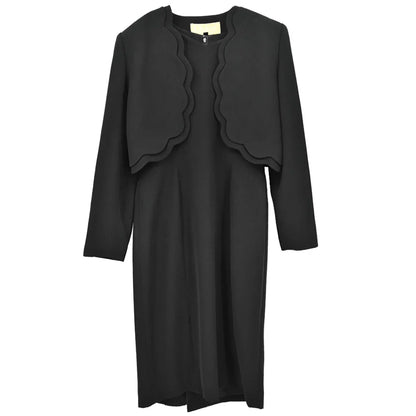 Chloe Set Jacket Dress Black #9AR