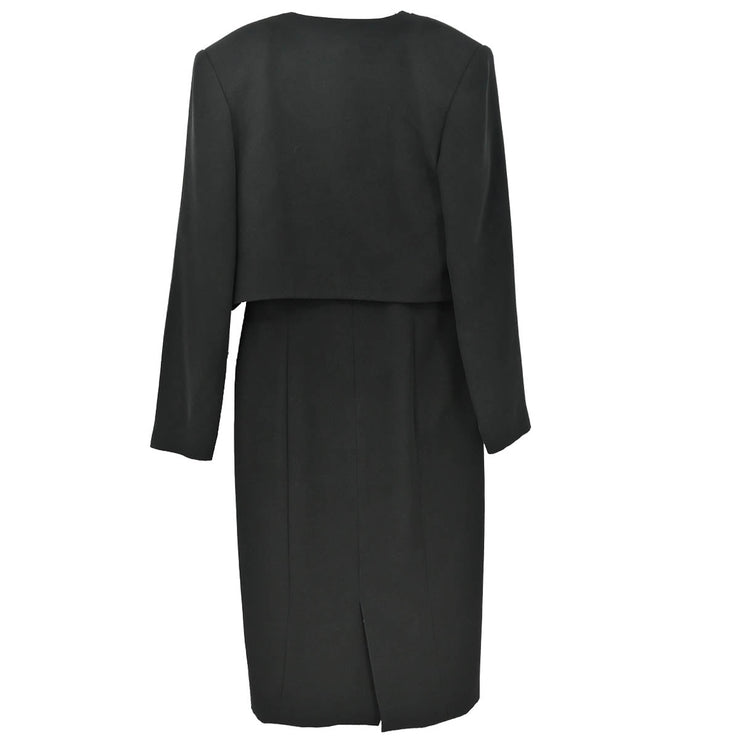 Chloe Set Jacket Dress Black #9AR