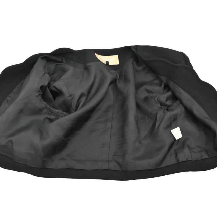 Chloe Set Jacket Dress Black #9AR