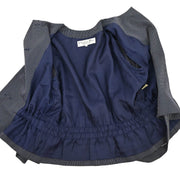 Christian Dior Collarless Jacket Navy #9