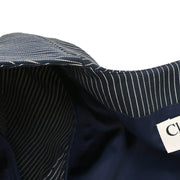 Christian Dior Collarless Jacket Navy #9