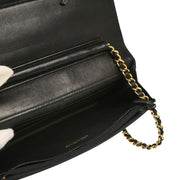 Chanel 2002-2003 Black Caviar Timeless Wallet on Chain WOC