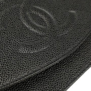 Chanel 2002-2003 Black Caviar Timeless Wallet on Chain WOC