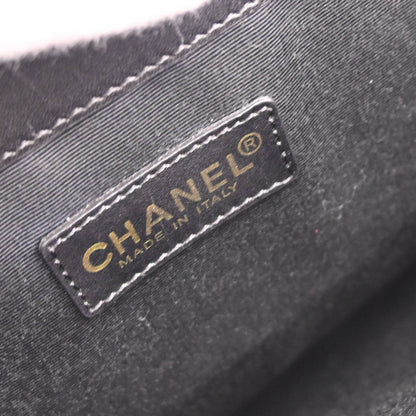 Chanel 2002-2003 Black Canvas COCO Tote Bag