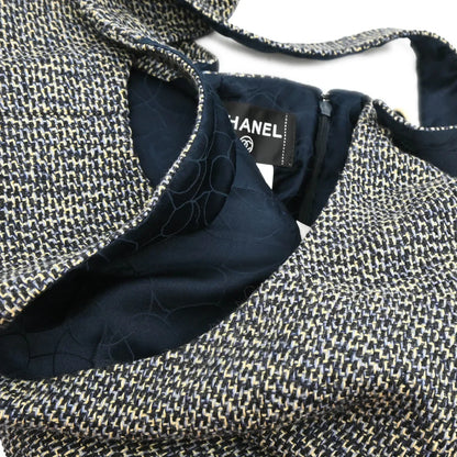 Chanel 2001 Pinafore Dress Black #38