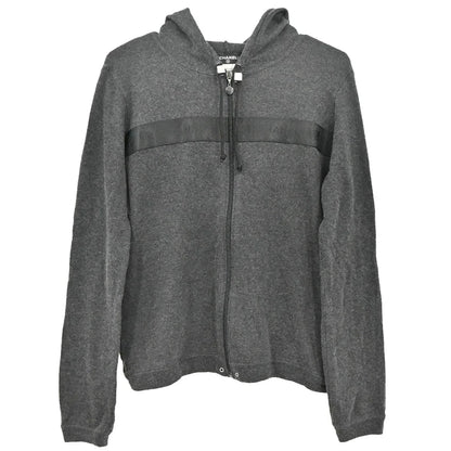 Chanel 2002 Zip Up Jacket Gray #38