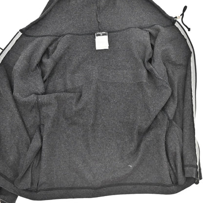 Chanel 2002 Zip Up Jacket Gray #38