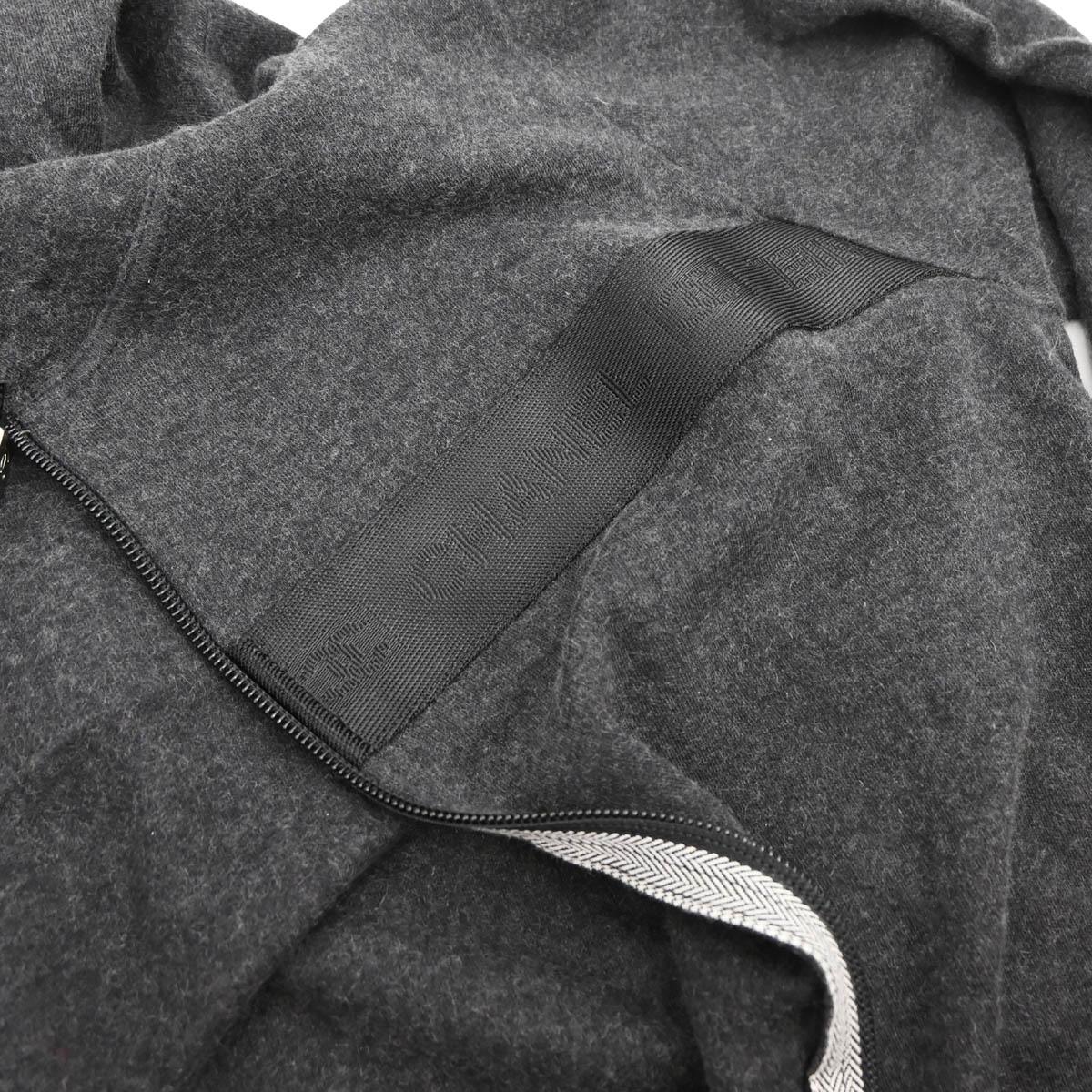 Chanel 2002 Zip Up Jacket Gray #38